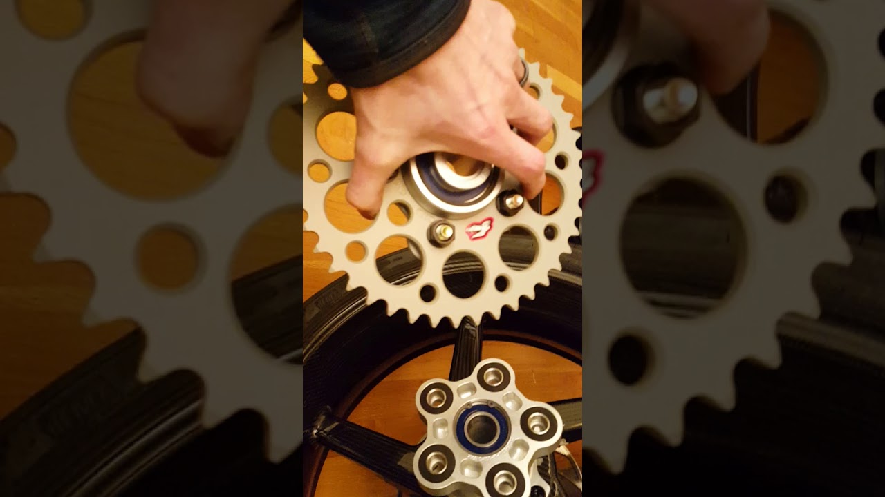BST Carbon Fiber Rim with Q3+ tire mounted by hand