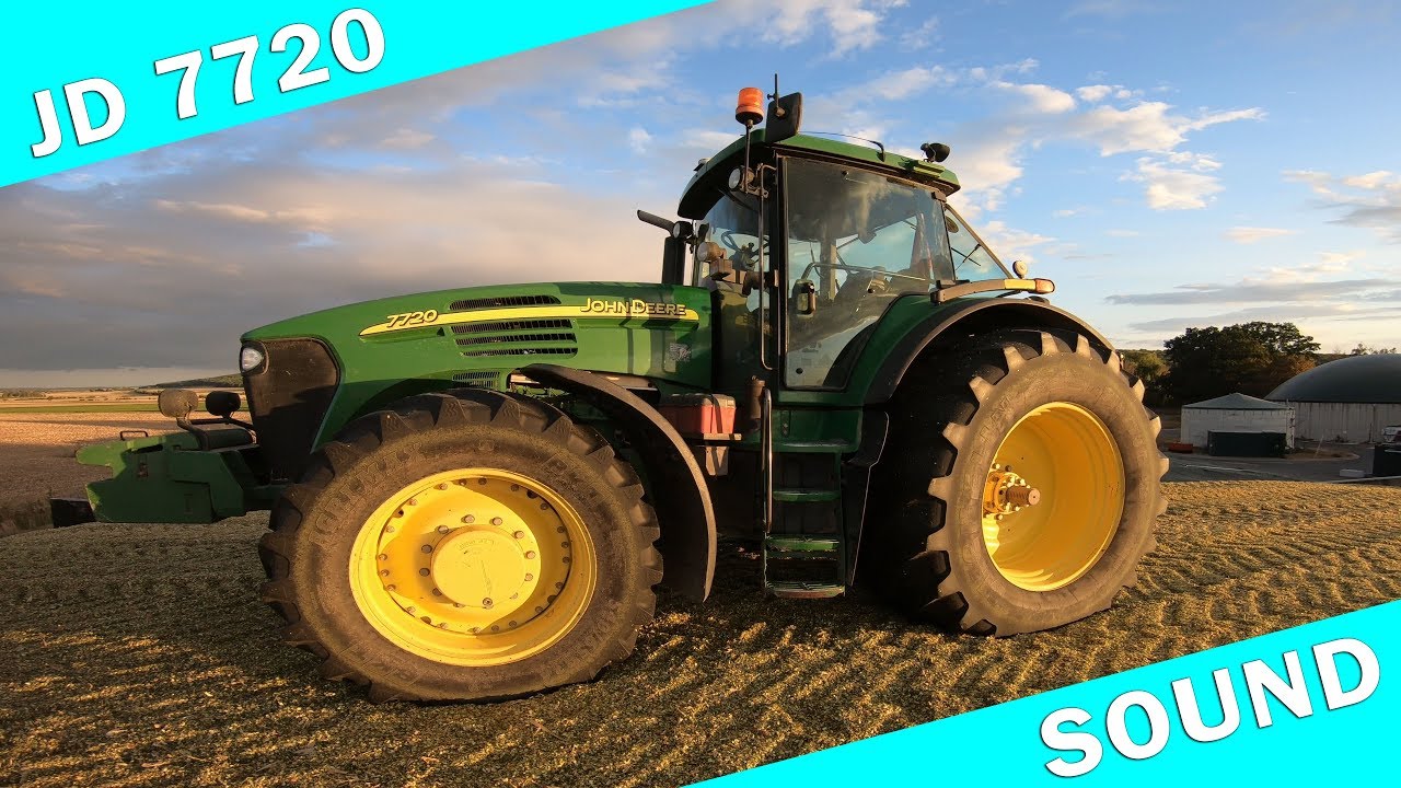 JOHN DEERE 7720 POWER SOUND auf dem Maishaufen [GoPro Hero 6]