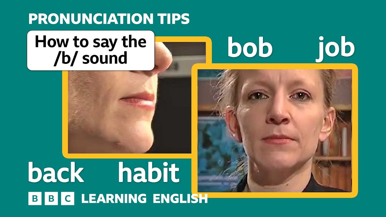 👄 Voiced consonant /b/ in 'back', 'habit' and 'job' - English Pronunciation Tips