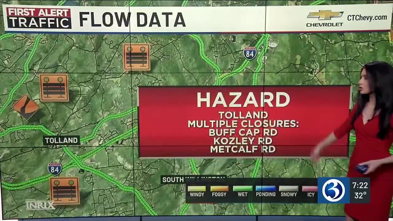 FIRST ALERT TRAFFIC: A list of road closures