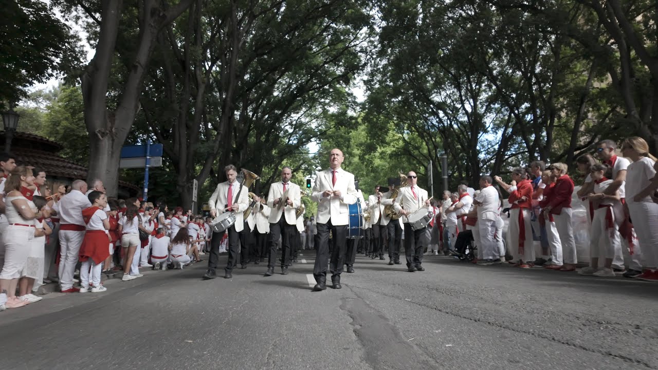 Procesión 7 de julio | La Pamplonesa San Fermín 2025