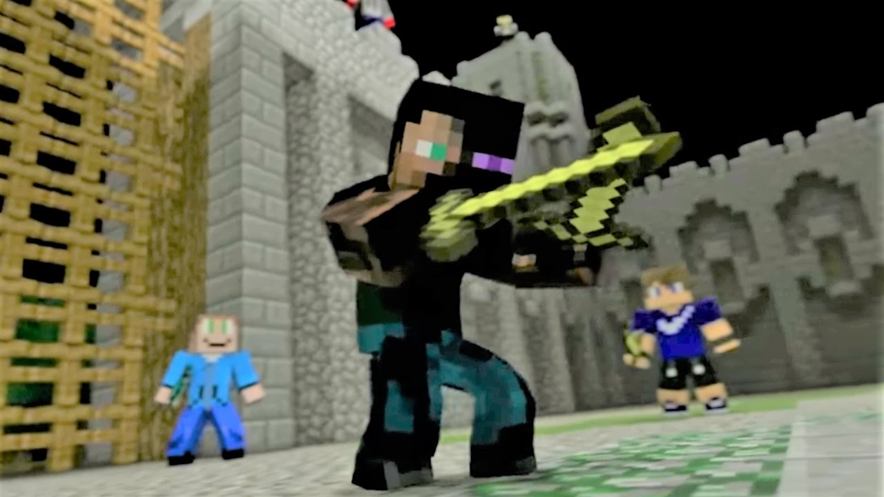 Minecraft Style Song and Minecraft Animation 