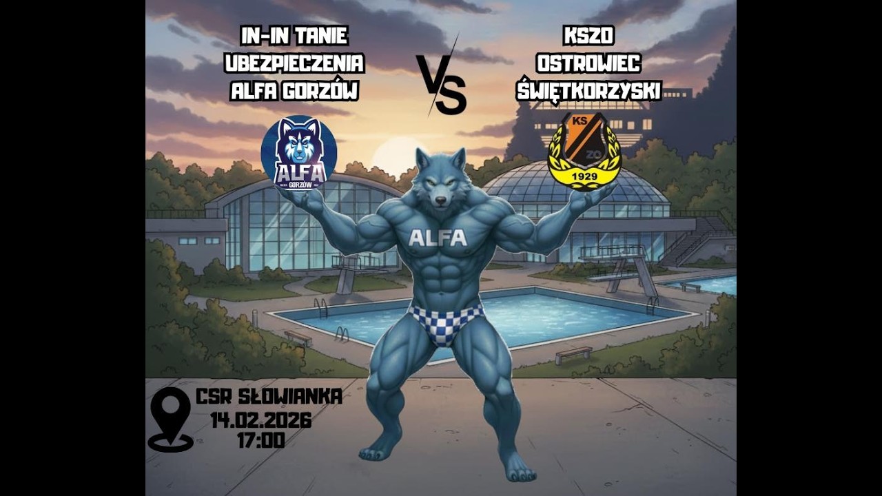 Ekstraklasa Piłki Wodnej: IN-IN Tanie Ubezpieczenia Alfa Gorzów - KSZO Ostrowiec Świętokrzyski