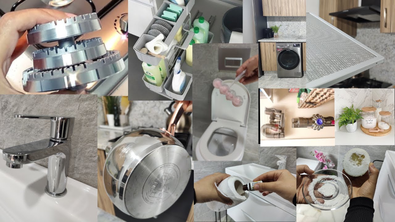 40 Tips to Make Your Entire Home Cleaner-ملخص فيه أكثر من 40 حيلة ووصفة فعالة لتنظيف البيت بالكامل