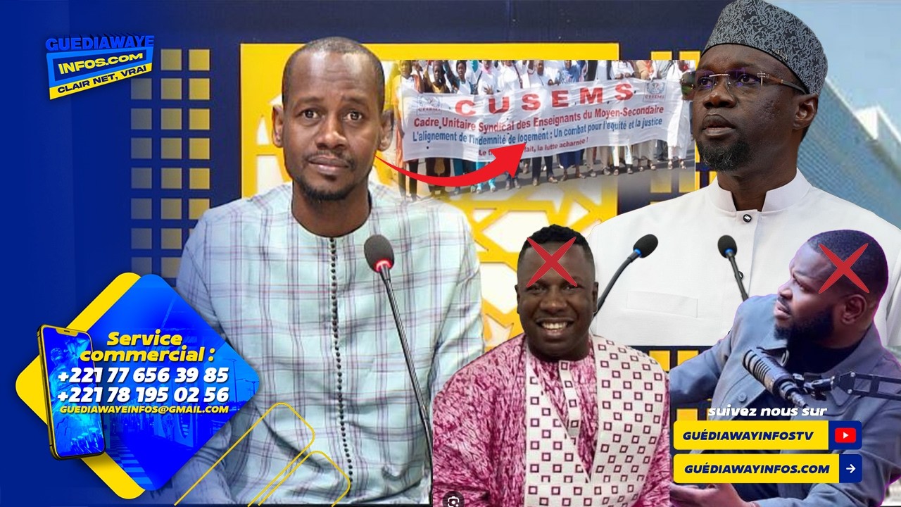 CUSEMS vs Gouvernement : salaires ponctionnés, revendications et avenir de l’école sénégalaise