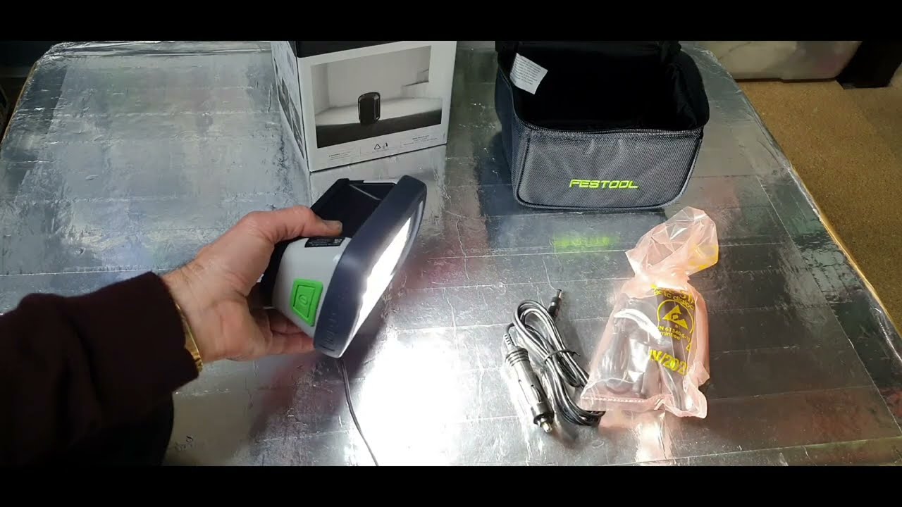 Festool Led light  Kal 2 unboxing