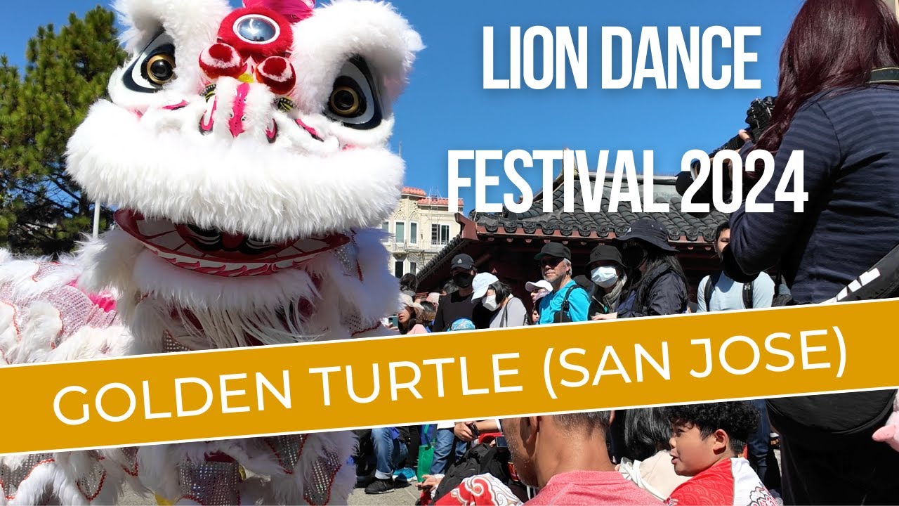 [4K] Lion Dance Festival 2024 San Francisco Chinatown: GOLDEN TURTLE LION DANCE ASSOCIATION