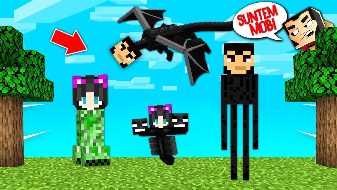 MINECRAFT dar SUNTEM orice MOBI!