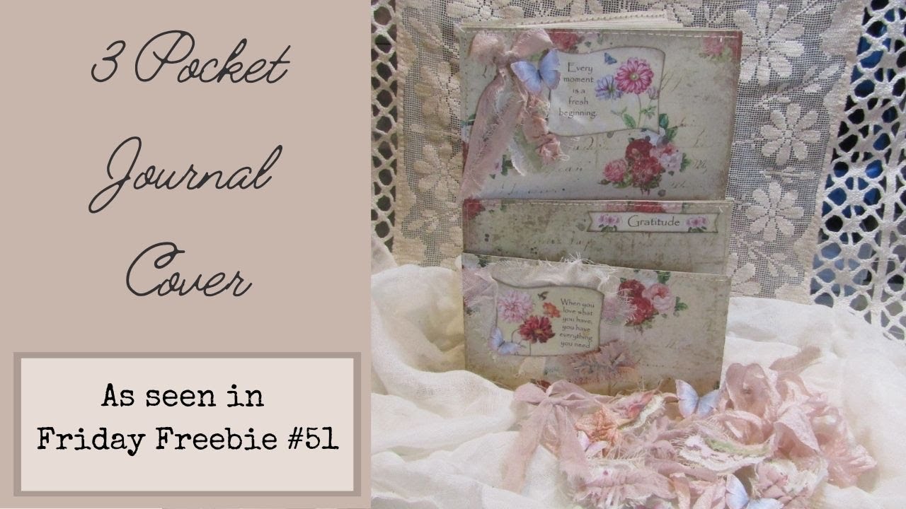 3 Pocket Jounal Cover, Plus a little Oopsy Daisy!