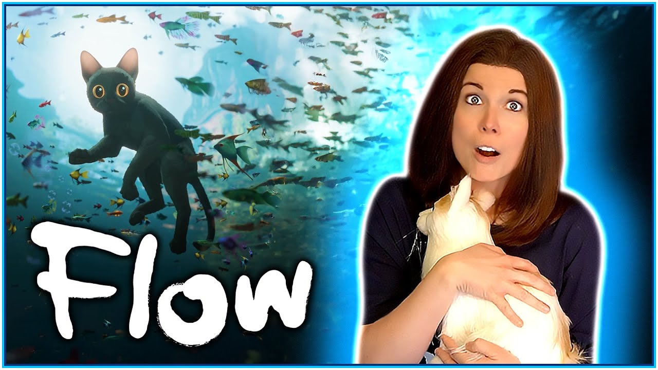 FLOW 🐈🐳🦢🐵🐕🛶🗻 MOVIE REACTION!! For all animal lovers!!