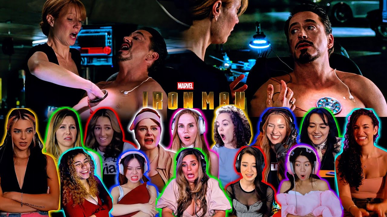 MCU Fans React To PEPPER POTTS CHANGE TONY STARK'S ARC REACTOR | Iron Man 2008 Movie Reactions 