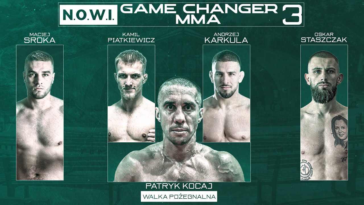 Na  żywo: N.O.W.I. GAME CHANGER MMA (26/07/2025) Rabka Zdrój