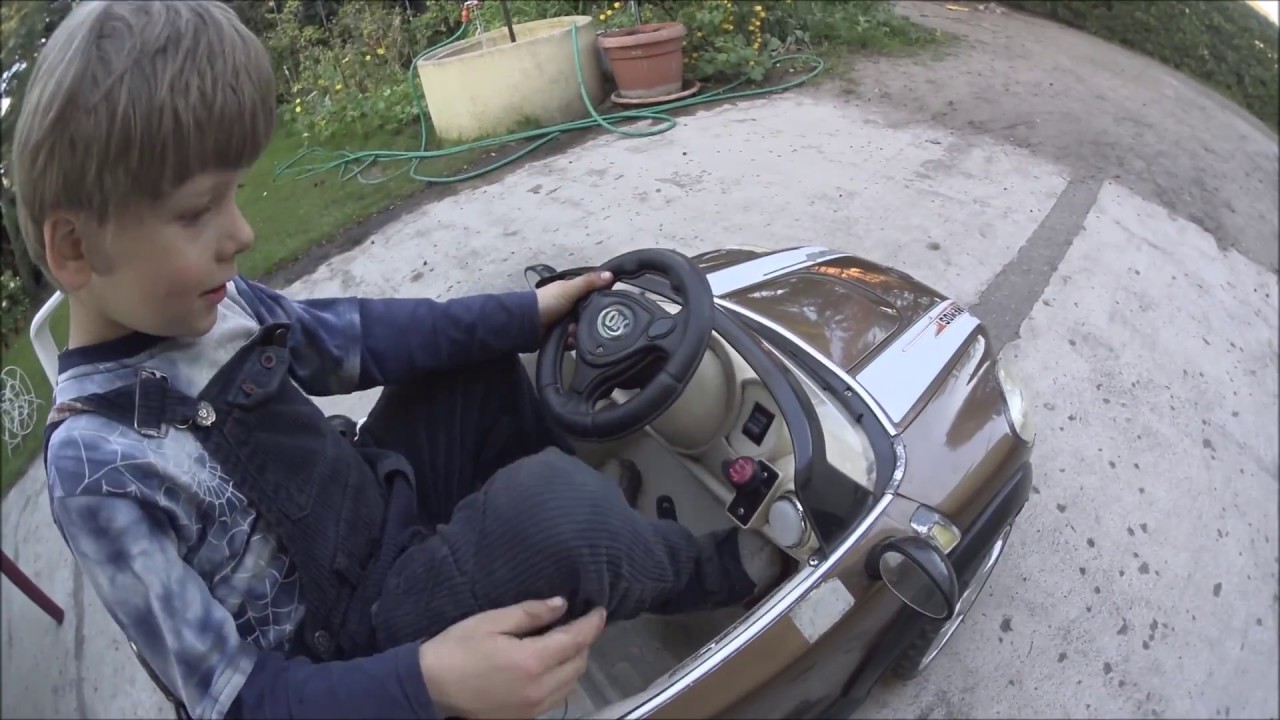 Naprawa elektrycznego autka (starty tryb , zapiaszczone przełączniki ) .