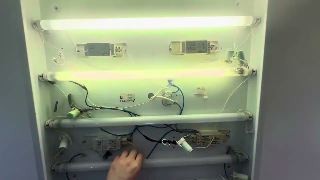 I miei eol tube neon 18w video di oggi