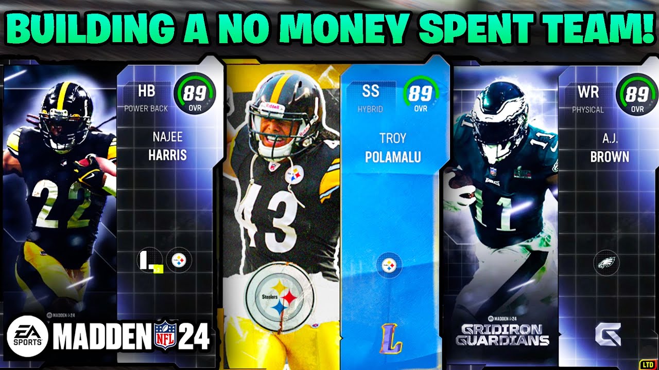 TIPS TO BUILD A COMPETITIVE NO MONEY SPENT TEAM! MADDEN 24 NMS! (MUT 24)