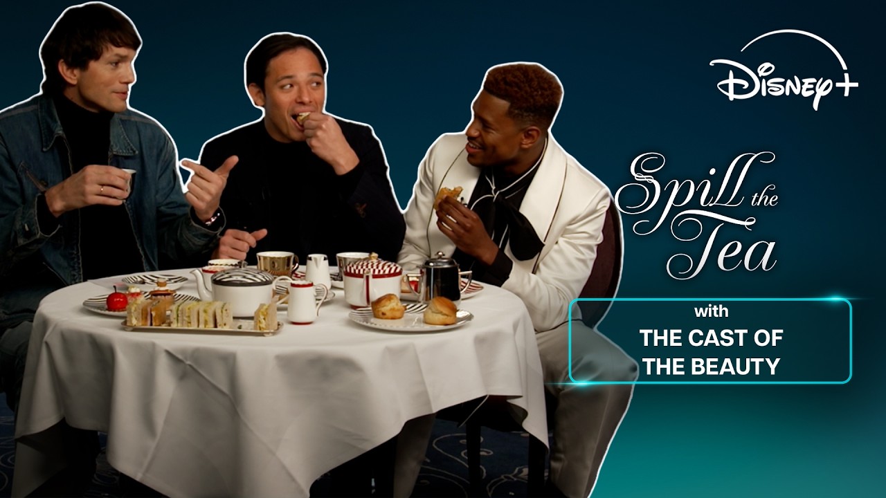 Ashton Kutcher, Anthony Ramos & Jeremy Pope Spill The Tea | FX's The Beauty | Disney+ UK