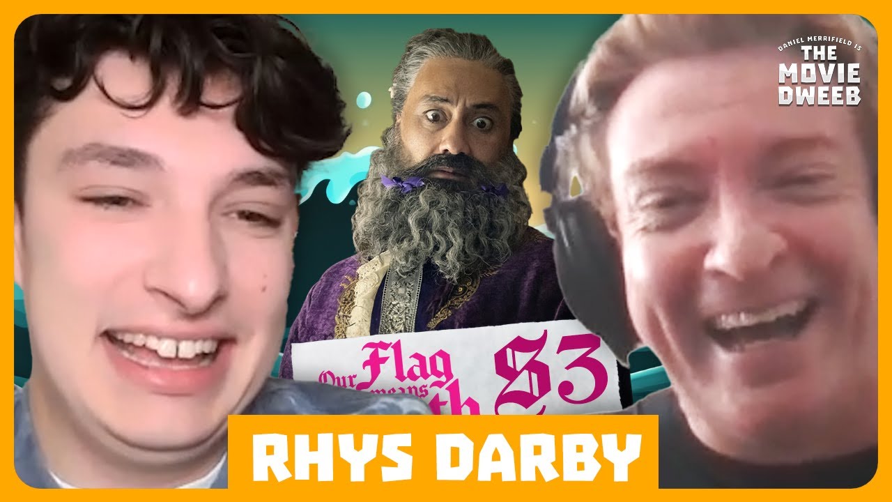 Rhys Darby Talks Our Flag Means Death, Season Three And Kissing Taika Waititi 🏴‍☠️ | The Movie Dweeb