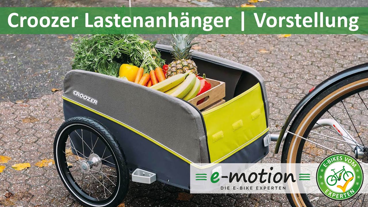 Croozer Lastenanhänger - CARGO PAKKO, CARGO KALLE & CARGO TUURE | Vorstellung
