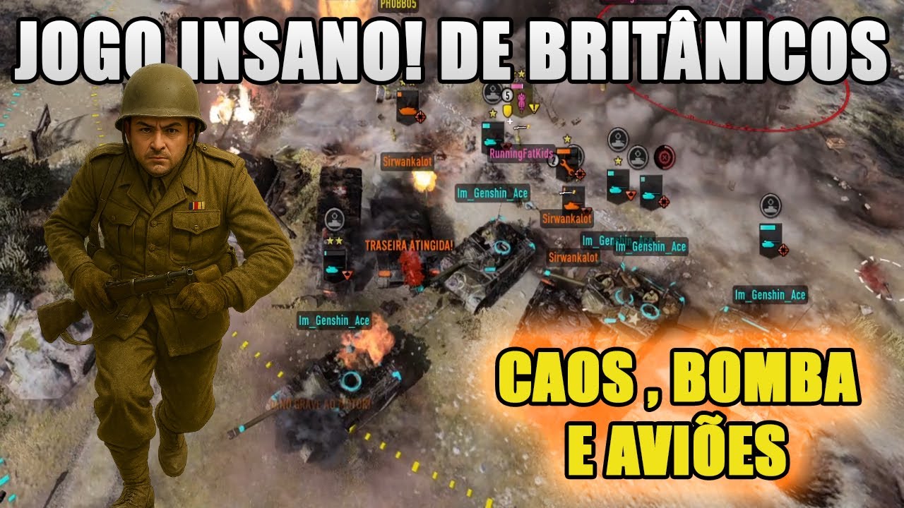 Tanta Bomba Que o PC Quase Travou! A Partida Mais Louca de COH3!