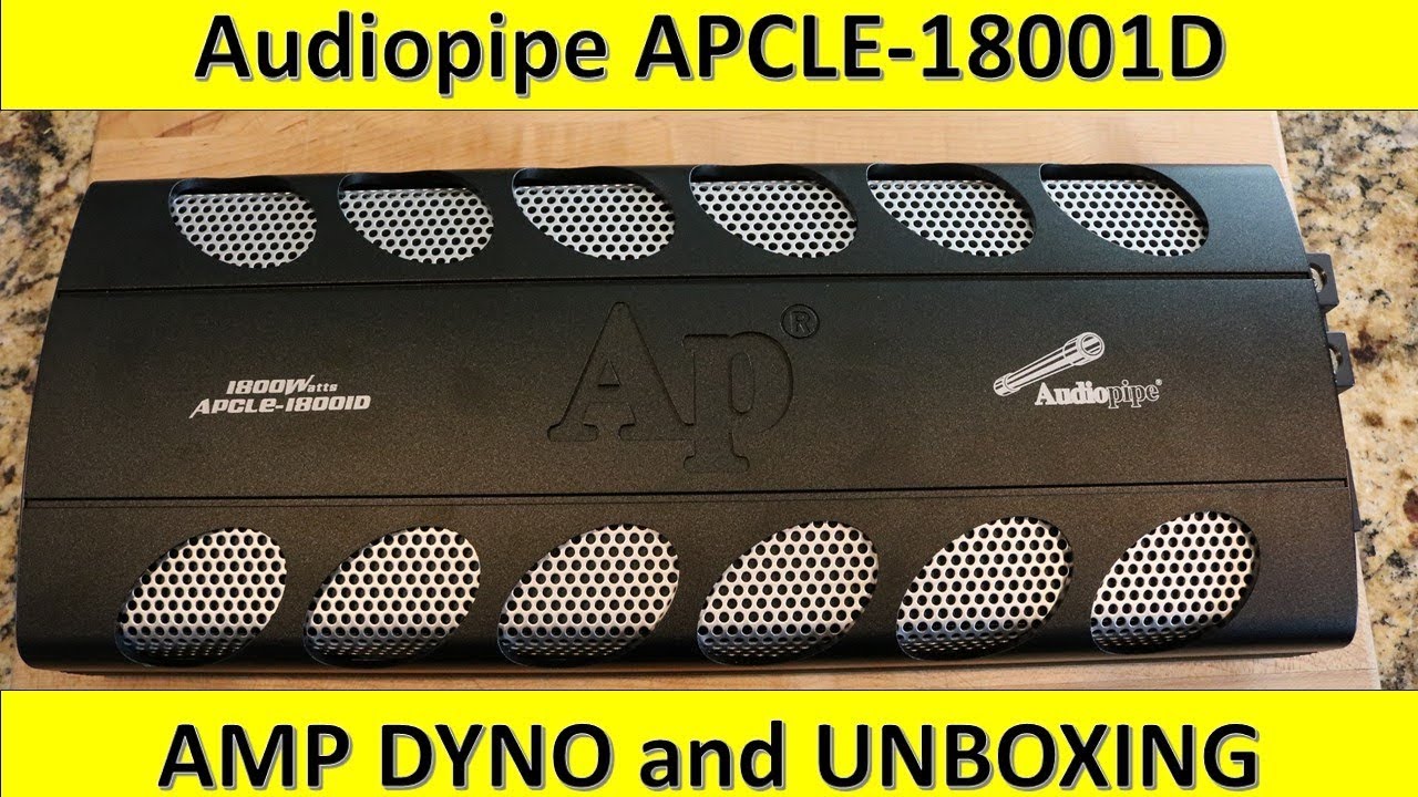 Budget Gem? Audiopipe APCLE-18001D on the Amp Dyno! $180 for 1800W!
