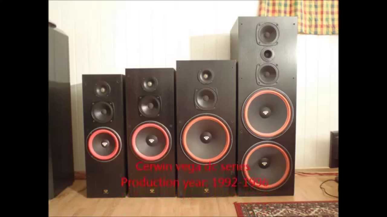 Cerwin Vega Dc series a closer look
