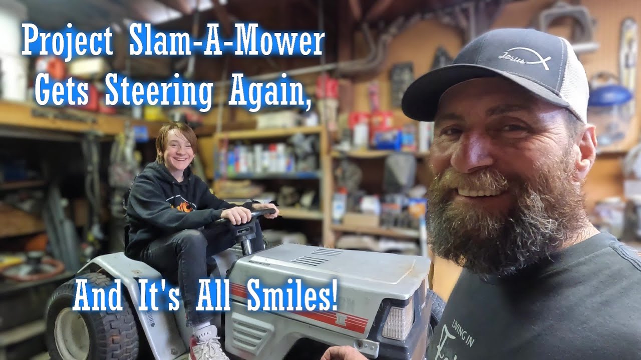 Project Slam-A-Mower Gets Steering