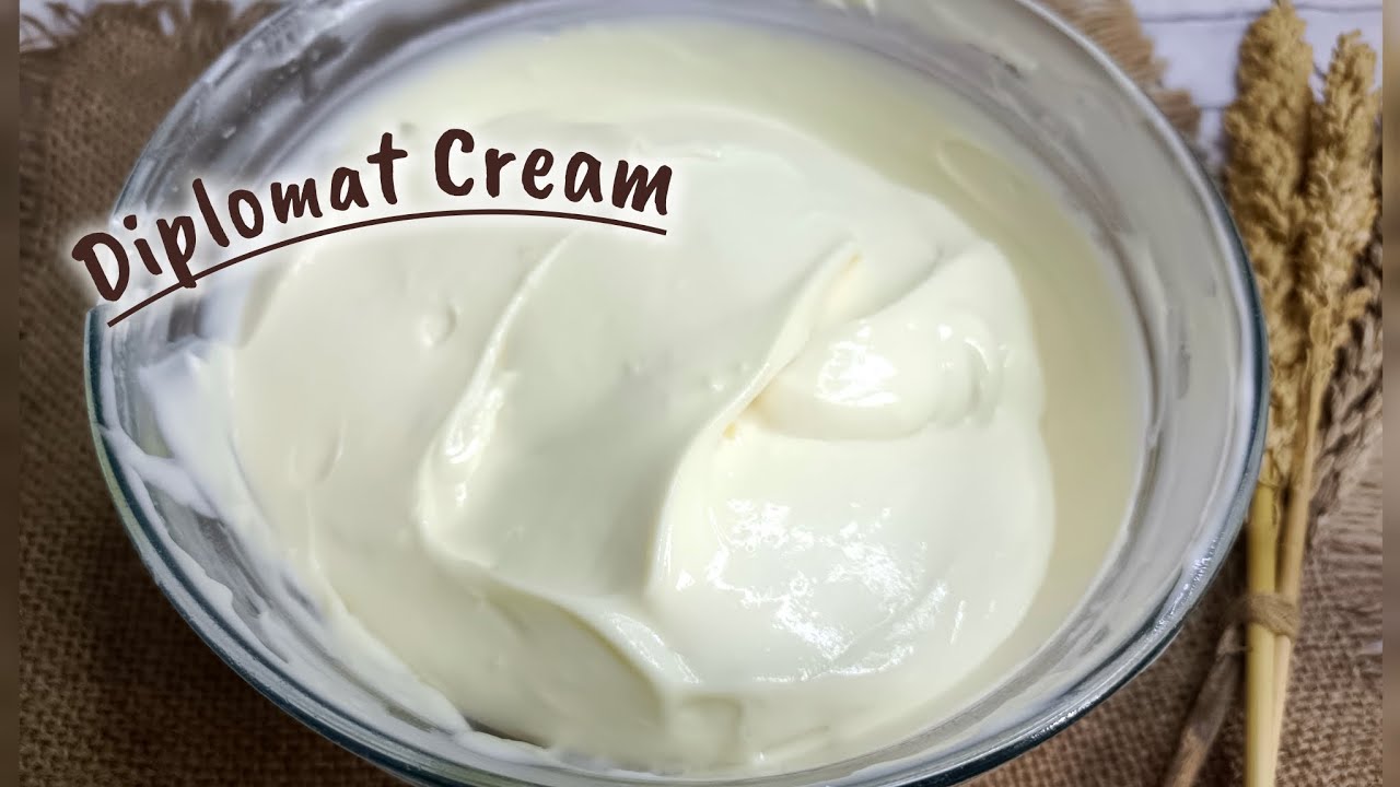 DIPLOMAT CREAM UNTUK ISIAN MILK BUN THAILAND, KUE SUS. WAJIB COBA.!!!