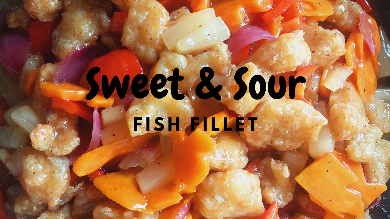 Sweet and Sour Fish Fillet mas easy and simple recipe