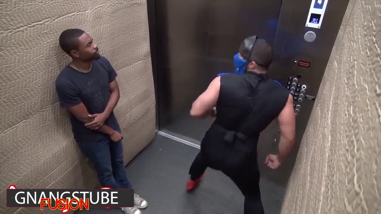 MORTAL KOMBAT ELEVATOR PRANK!