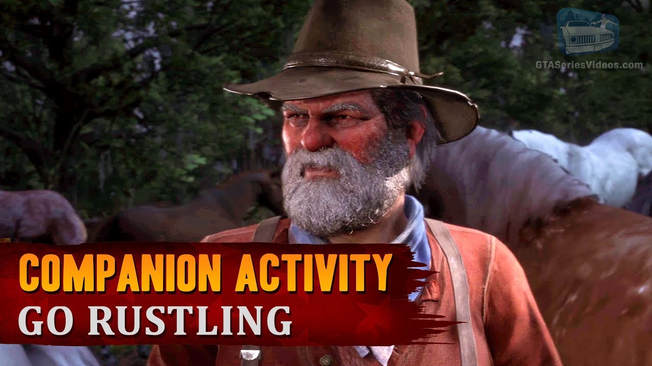 Red Dead Redemption 2 - Companion Activity #14 - Rustling (Uncle)