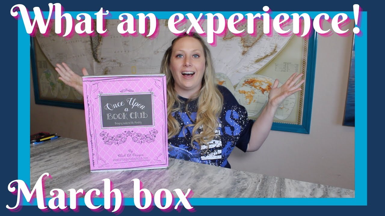 ONCE UPON A BOOK CLUB unboxing and review | March 2022 box | LOVED this month's book and experience!