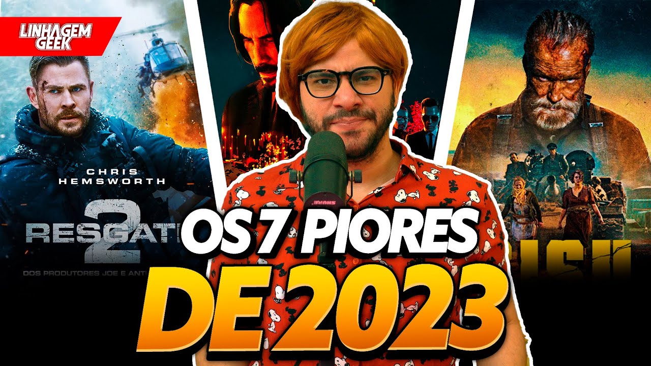 É SÓ PORCARIA! AS 7 PIORES PRODUÇÕES DE 2023!