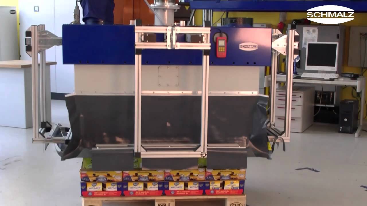 Vacuum Layer Gripping System SPZ-M-C for Handling Milk and Yoghurt Products | Schmalz
