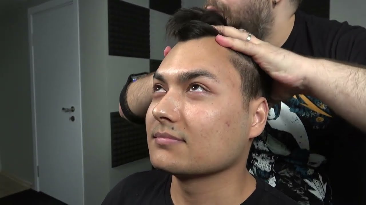 💈 Perfect Relaxing Head Massage Ear Massage Face Massage By Lunatic Barber 💈