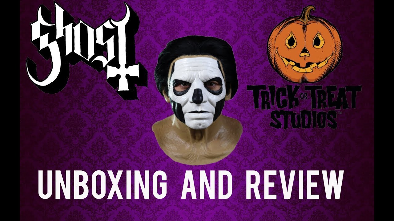 Papa Emeritus III Mask Unboxing And Review Trick or treat studios