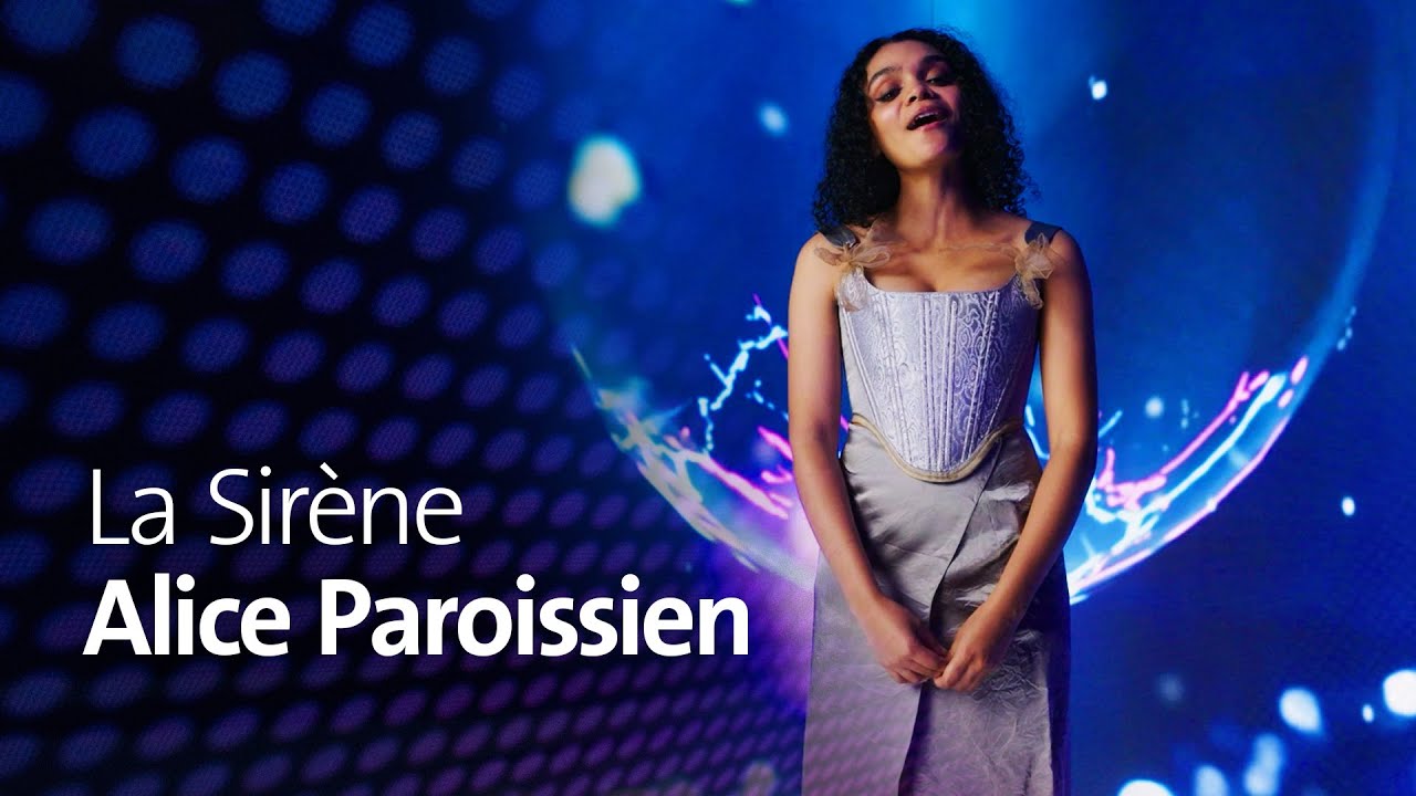 Alice Paroissien performt “La Sirène