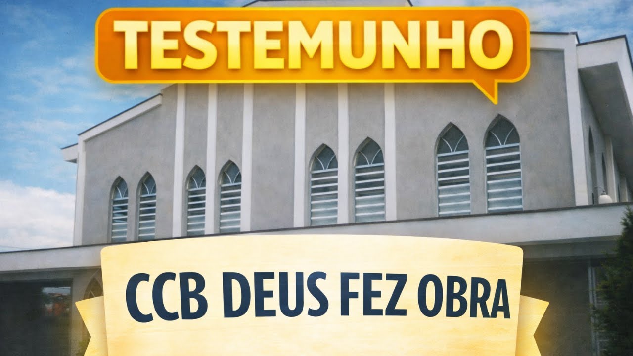 Testemunho CCB - Deus fez obra #hinosccb #testemunho #ccb