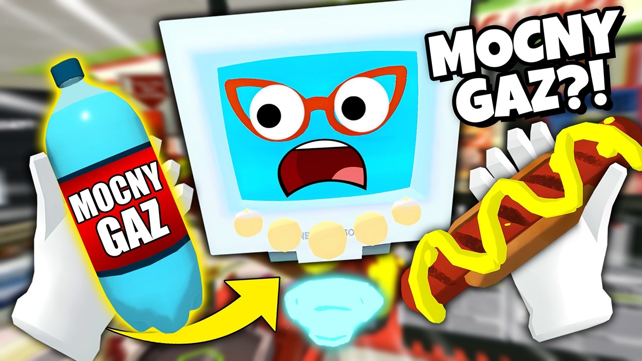 SPRZEDAJE MOCNY GAZ W MOIM SKLEPIE!? | JOB SIMULATOR