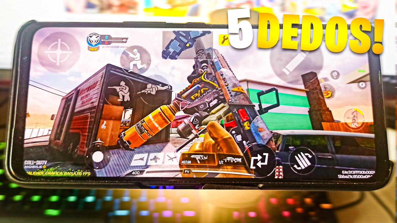 TODOS os PROPLAYERS estão MUDANDO isso no COD MOBILE! (hud de 5 dedos + giroscópio)