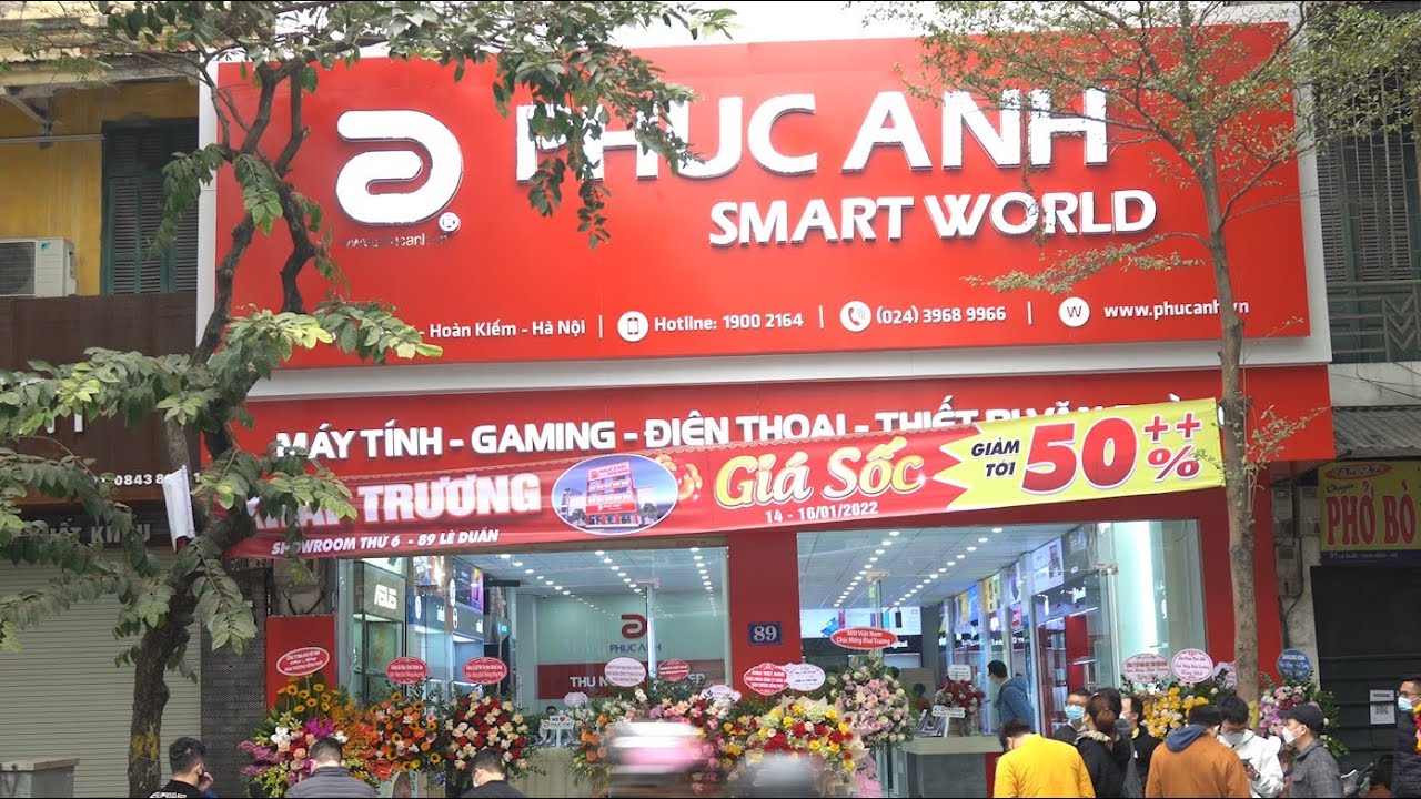 Khai trương Ph&uacute;c Anh 89 L&ecirc; Duẩn, laptop giảm ngay 2 triệu, đồng gi&aacute; sản phẩm 35k