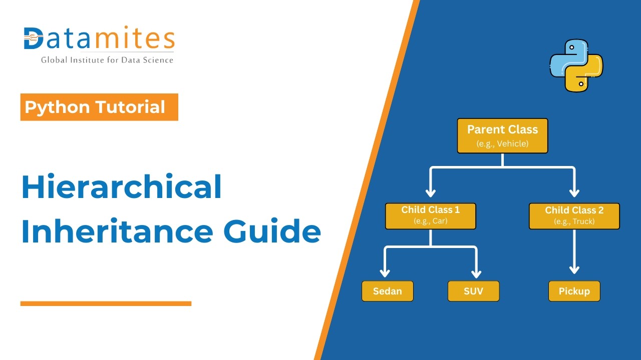 Hierarchical Inheritance in Python with Example | Datamites
