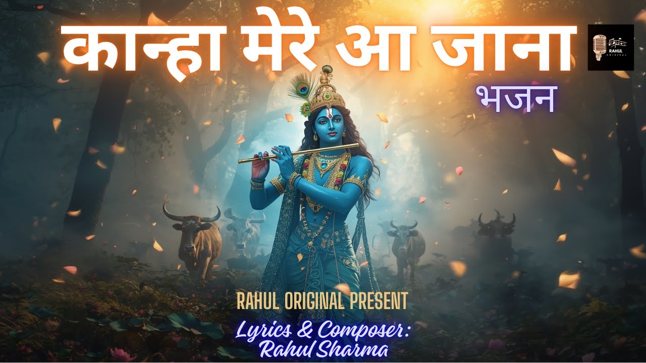 कान्हा मेरे आ जाना | Kanha Mere Aa Jana | Krishna Bhajan | Rahul Original |  New Bhakti Song 2025
