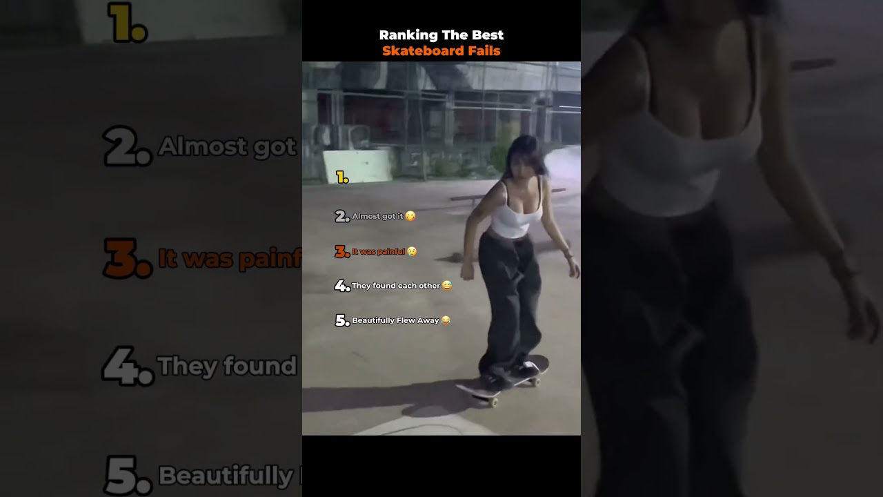 Ranking The Best Skateboard Fails