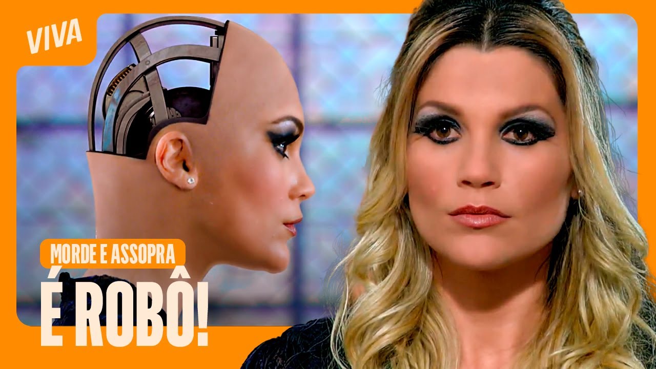 NAOMI REVELA QUE É UMA ROBÔ E CHOCA TODA A CIDADE! 🔥 | MORDE E ASSOPRA | CENAS MARCANTES