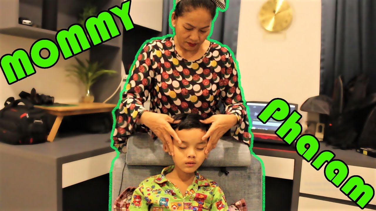 ASMR Massage with Mommy and Pharam ! Enjoy and Relax