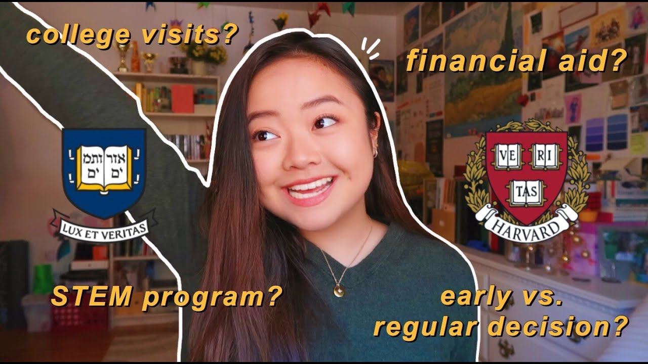 why i chose harvard: my college decision process! ✅