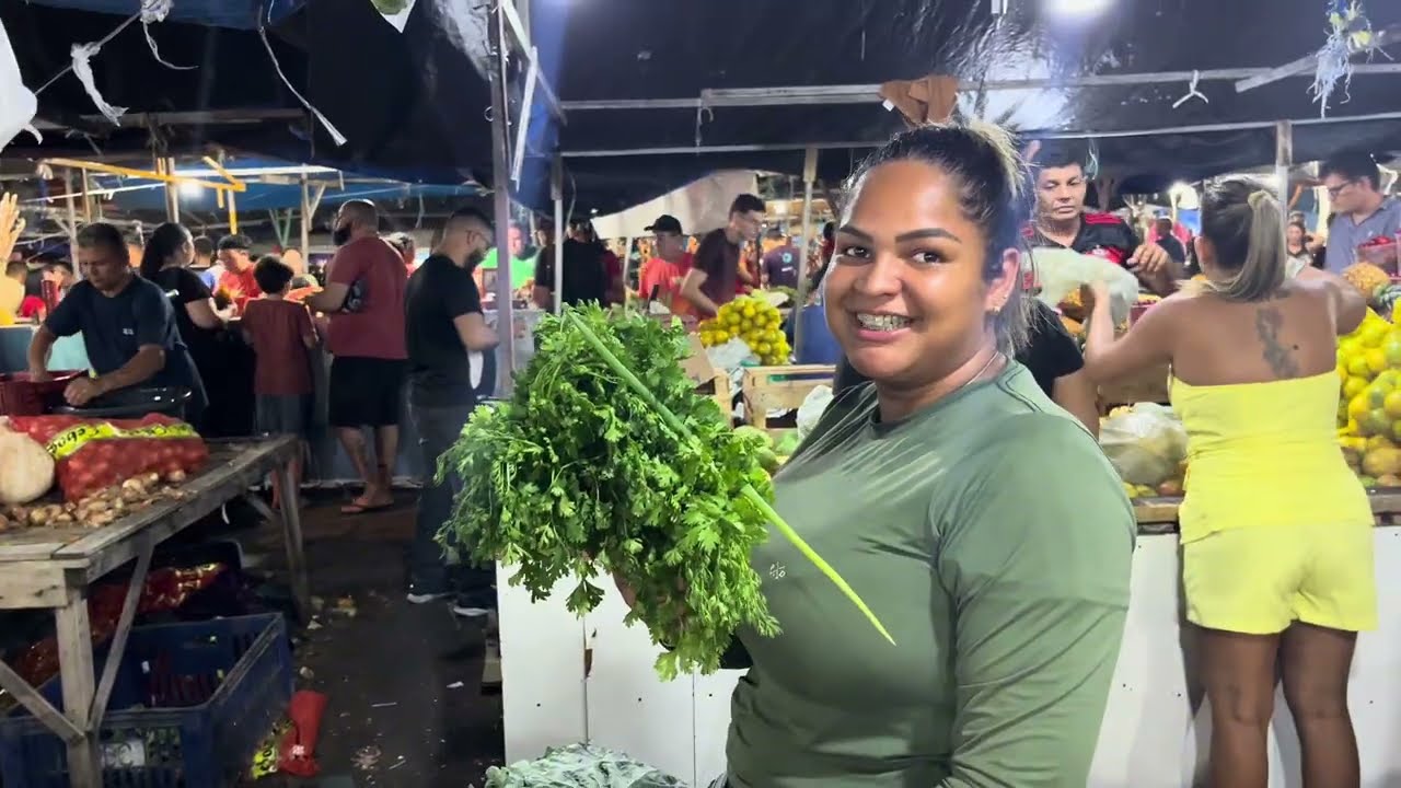 IMPRESSIONANTE, A maior feira livre da Paraíba 😮 