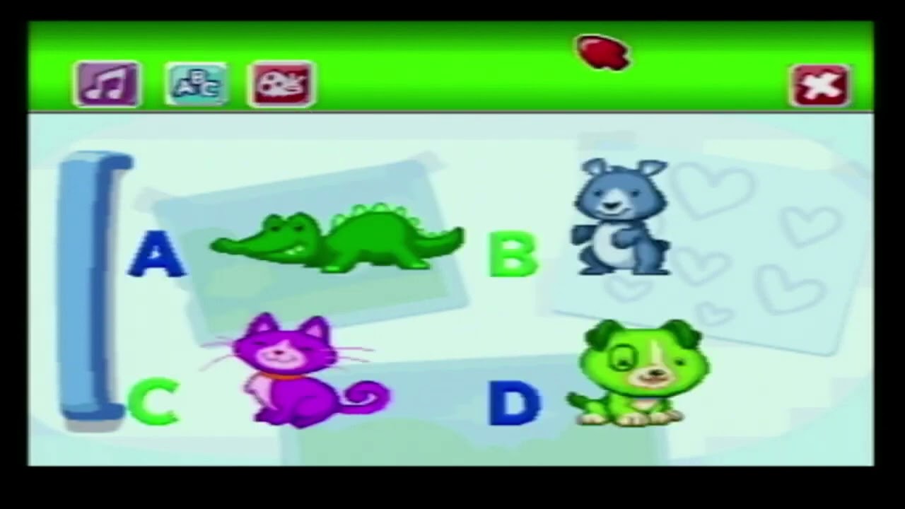 LeapFrog ClickStart My First Computer Full Menu Walkthrough