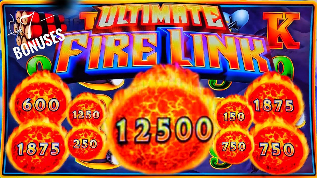 ULTIMATE FIRE LINK GLACIER GOLD GAVE ME 7 BONUSES AND A BIG WIN 🎰 