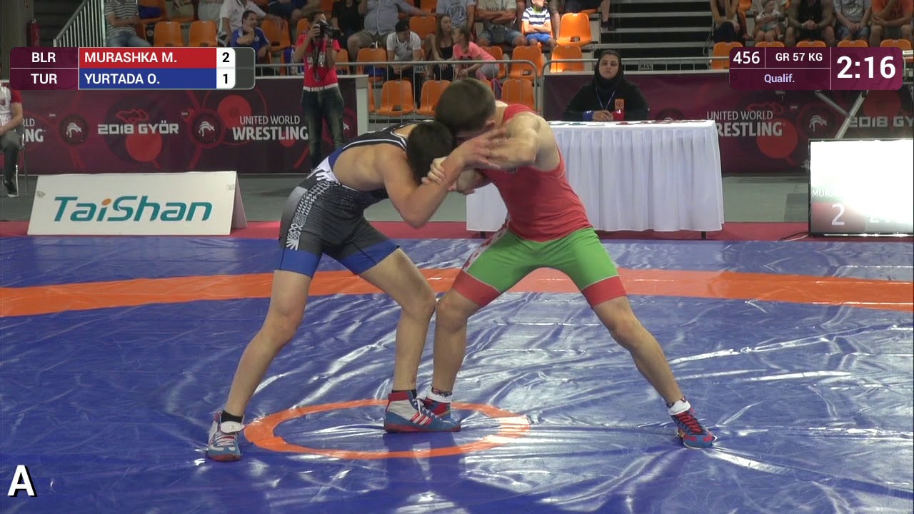 Qual. GR - 57 kg: M. MURASHKA (BLR) v. O. YURTADA (TUR)